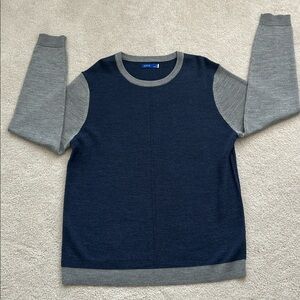 Apt. 9 Knit Crewneck Sweater, Standard Fit Long Sleeve Wool Blend, Size L